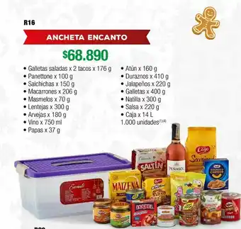 Jumbo Anchetas navideñas encanto oferta
