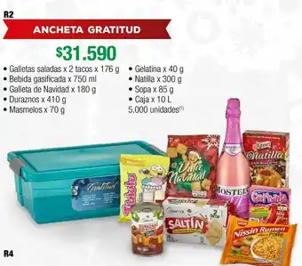 Jumbo Anchetas navideñas gratitud oferta