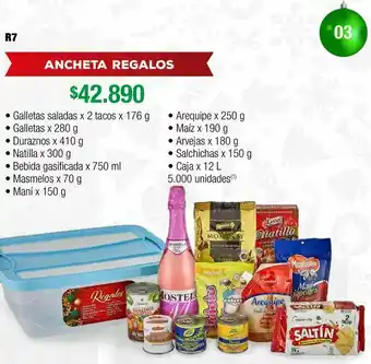 Jumbo Anchetas navideñas regalos oferta