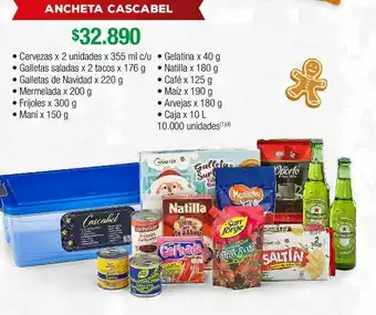 Jumbo Anchetas navideñas cascabel oferta