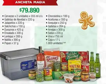 Jumbo Anchetas navideñas magia oferta