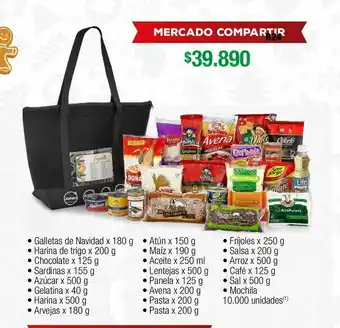 Jumbo Anchetas navideñas mercado compartir oferta