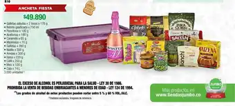 Jumbo Anchetas navideñas fiesta oferta