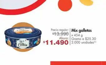 Metro Mix galletas oferta