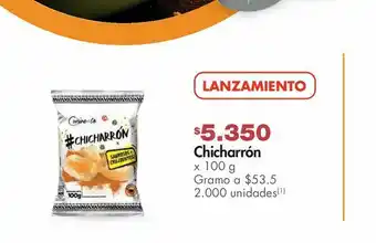 Metro Chicharrón oferta
