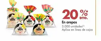 Metro En arepas oferta