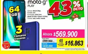 Alkomprar Moto g9 oferta