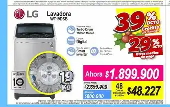 Alkomprar Lavadora wt19dsb oferta