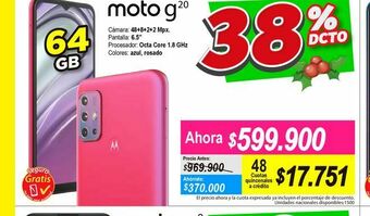 Alkomprar Moto g20 oferta