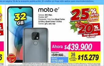 Alkomprar Moto e 7 oferta