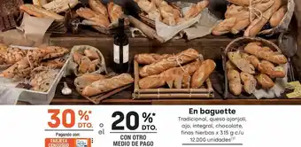 Jumbo Pan baguette oferta