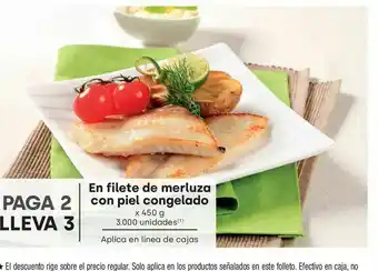 Jumbo Fiete de merluza congelada oferta