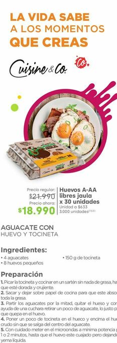 Jumbo Huevos cuisine & co oferta
