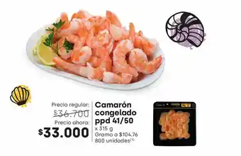 Jumbo Camarones cuisine & co oferta