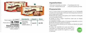 Jumbo Chocolate clavos y canela cuisine & co oferta