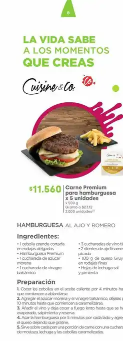 Jumbo Hamburguesas cuisine & co oferta