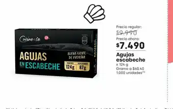 Jumbo Agujas escabeche cuisine & co oferta