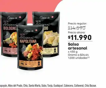 Jumbo Salsas cuisine & co oferta
