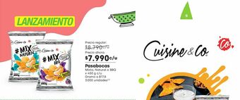 Jumbo Pasabocas cuisine & co oferta