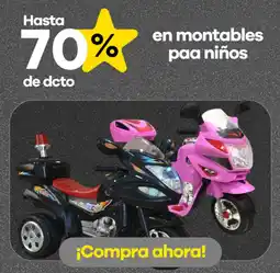 Éxito en montables paa niños oferta