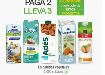Jumbo Bebidas vegetales oferta