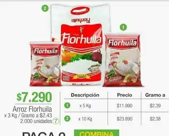 Jumbo Arroz florhuila oferta
