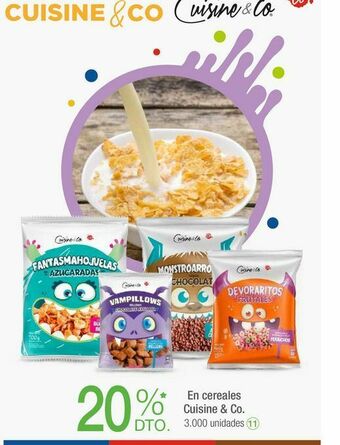 Jumbo Cereales cuisine & co oferta