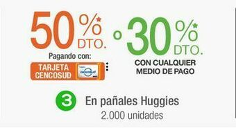 Jumbo Pañales huggies oferta