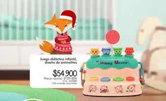 Panamericana Juego Didactico Infantil Diseño de Animalitos oferta