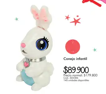 Panamericana Conejo Infantil oferta