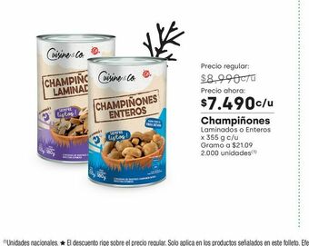 Jumbo Champiñones cuisine & co oferta