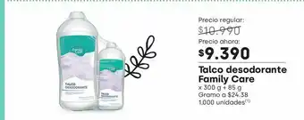 Jumbo Talco desodorante oferta