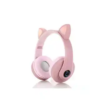 Falabella Diadema bluetooth led gato rosa oferta