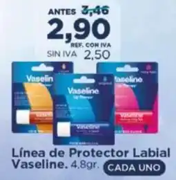 FarmaTodo Línea de Protector Labial Vaseline oferta