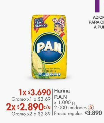 Metro Harina p.a.n x 1.000 g oferta