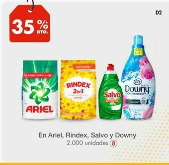 Metro En ariel, rindex, salvo y downy oferta