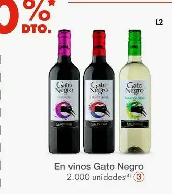 Metro En vinos gato negro oferta