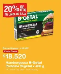 Makro Hamburguesa B-Getal oferta