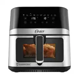 Alkomprar Freidora de aire OSTER 7.5Lts Digital DiamondForce con ventana Negra oferta