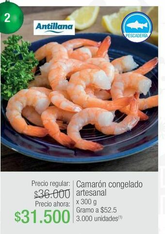 Jumbo Camarones oferta