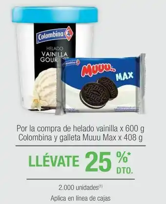 Jumbo Helado de vainilla oferta