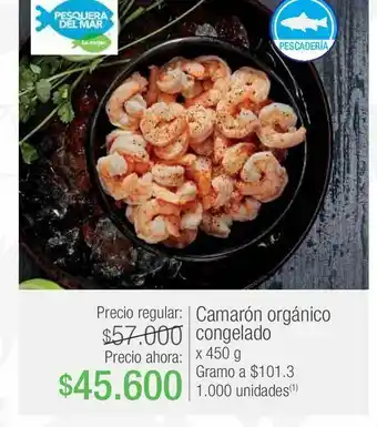 Jumbo Camarones oferta