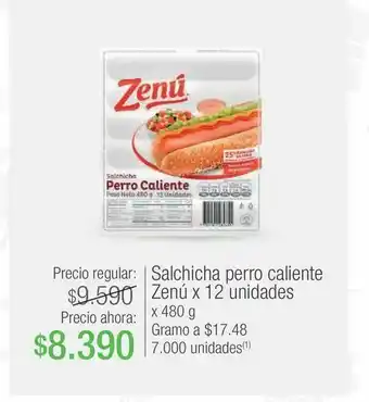 Jumbo Salchichas zenú oferta