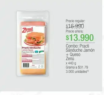 Jumbo Jamón zenú oferta