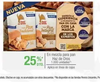 Jumbo Harina preparada para pan haz de oros oferta
