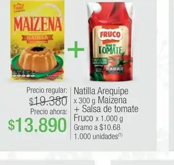 Jumbo Arequipe maizena oferta