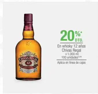 Jumbo Whisky chivas regal oferta