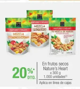 Jumbo Frutos secos nature's heart oferta