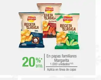 Jumbo Papas fritas margarita oferta