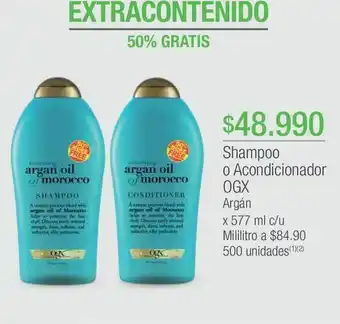 Jumbo Shampoo ogx oferta